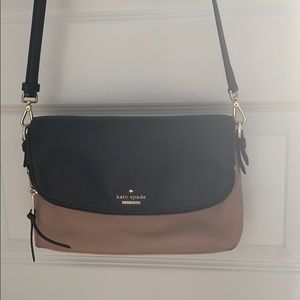 Kate Spade Nude and Black Purse